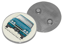 Ford Consul Classic 315 1961-62 Round Fridge Magnet